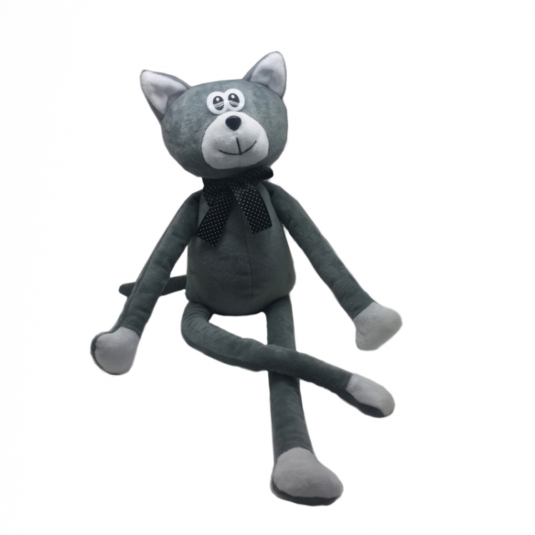 Мягкая игрушка "Кот обнимашка" Серый