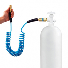 Экономичная насадка с 3-х метровым гибким удлинителем / Economy inflator with 10 ft extension hose