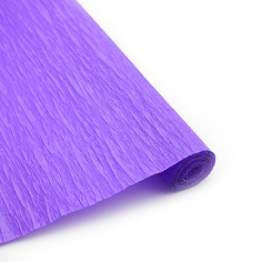 Бумага гофрированная Фиолетовая / рулон